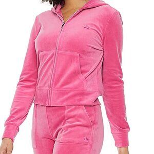 Juicy couturevelvet track suit set custom